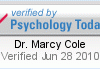 Dr. Marcy Cole, Verified by Psychology Today